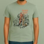 Amar Sohor - Durga Pujo, Pre-Shrunk Unisex T-Shirt, Double Stitched for Durability
