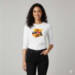 Living 4K - Unisex 100% Cotton Full Sleeves T-shirt