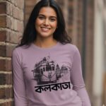 Kolkata Heritage - Tram - 100% Cotton Unisex Full Sleeves T-shirt