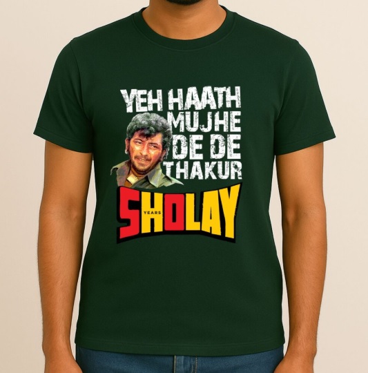 Sholay t-shirts